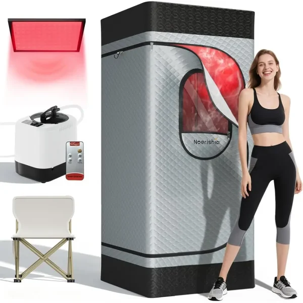 Home Infrared Sauna with Steamer