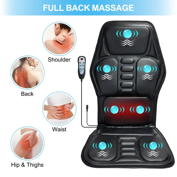 Vibration Back Massager with Seat Cushion