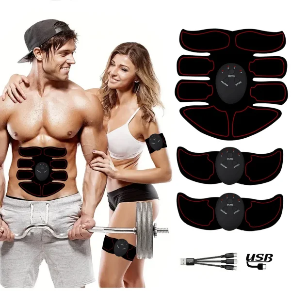 USB Rechargeable Abdominal Training Belt