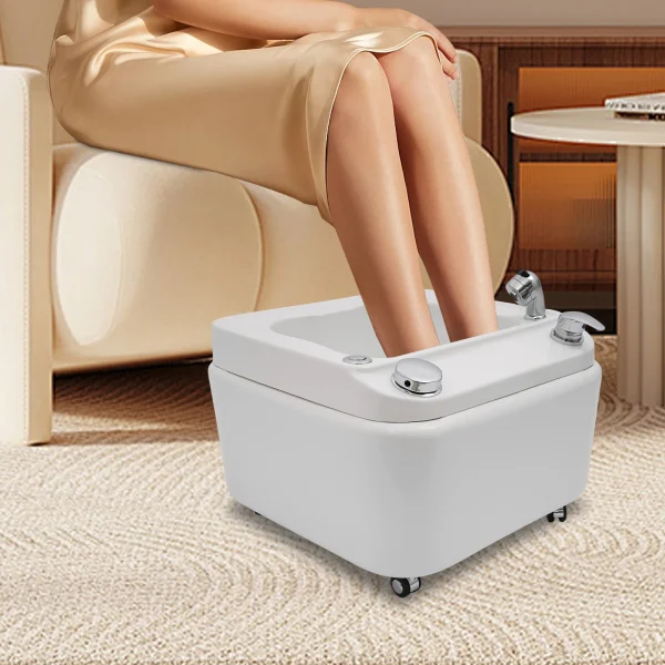 LED Light Foot Bath Spa Tub