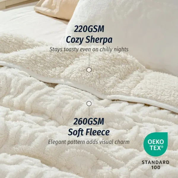 Jacquard Fleece Weighted Blanket